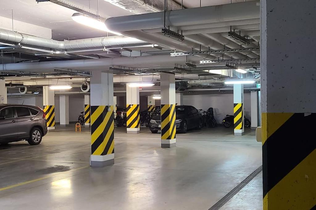 Wellsituated 1 Bedroom Condo In Warsaw Freeparking Luaran gambar